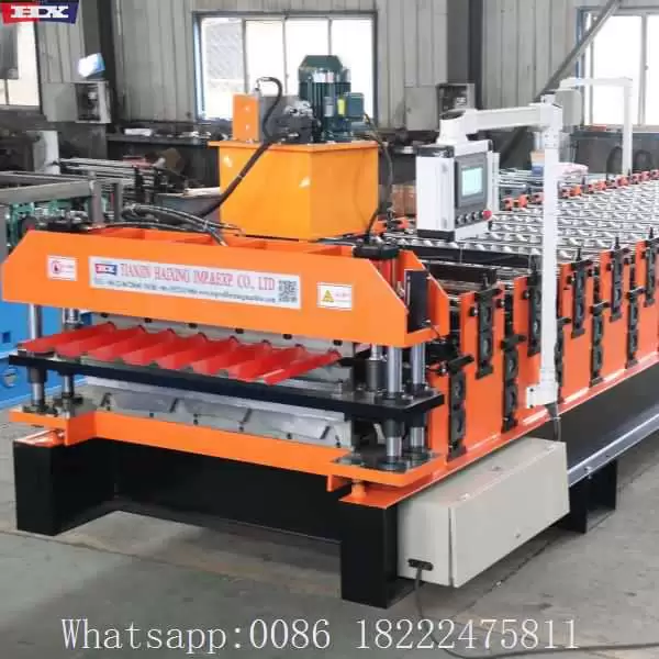 maquina para hacer planchas de zinc de pv4 y pv8