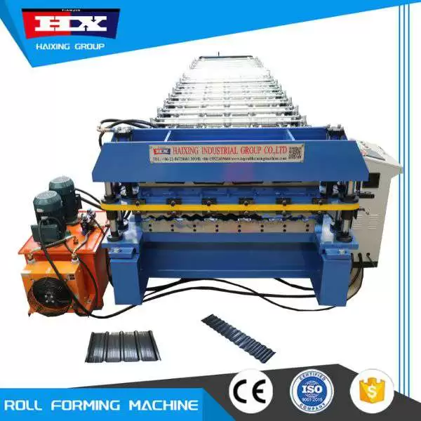 maquina para hacer laminas de techo de trapezoidal y acanalada