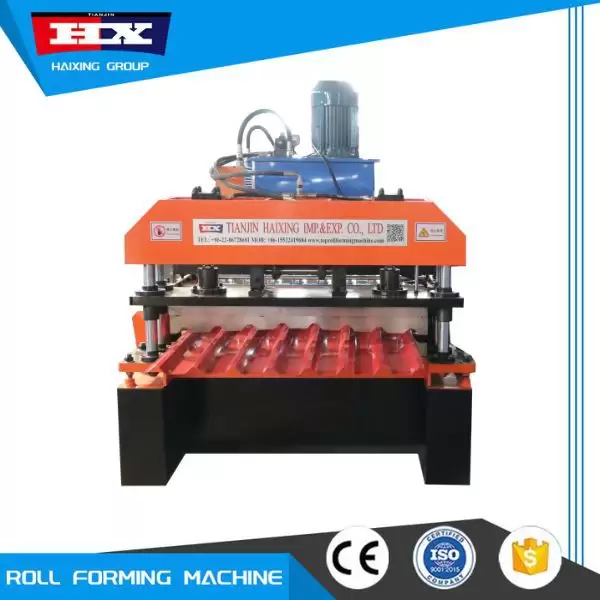 Maquina acanaladora de lamina de 1008 trapezoidal