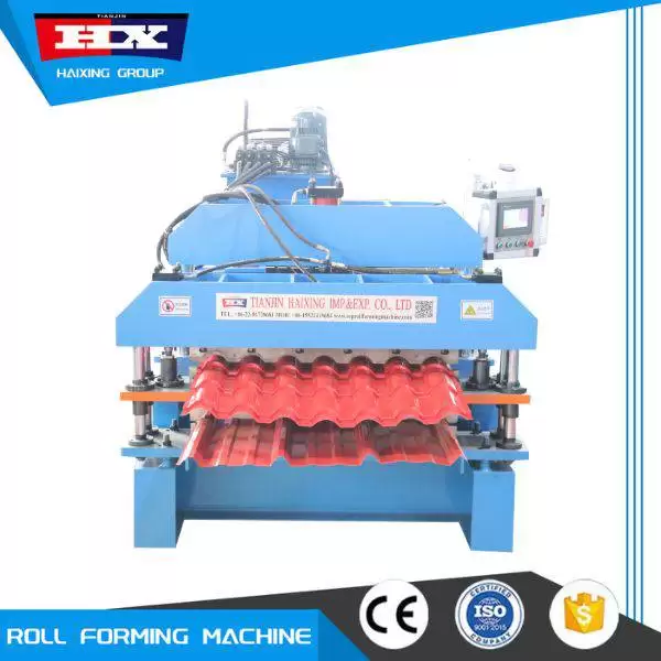maquina para hacer tejas y chapa de trapezoidal