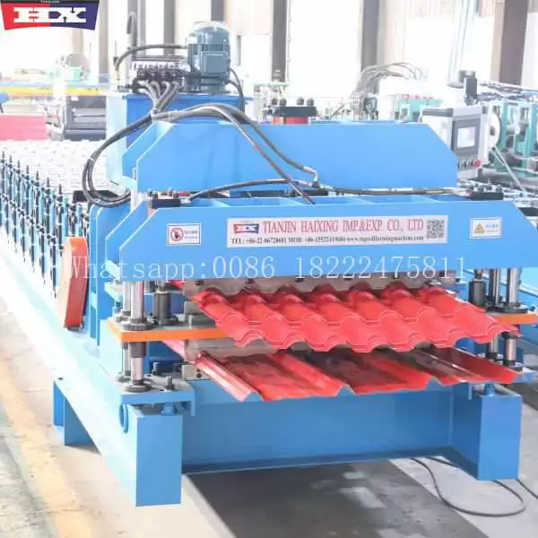 maquina para hacer tejas y chapa de trapezoidal