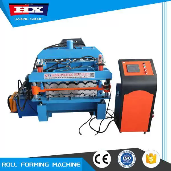 máquina para hacer tejas metalicas y trapezoidal
