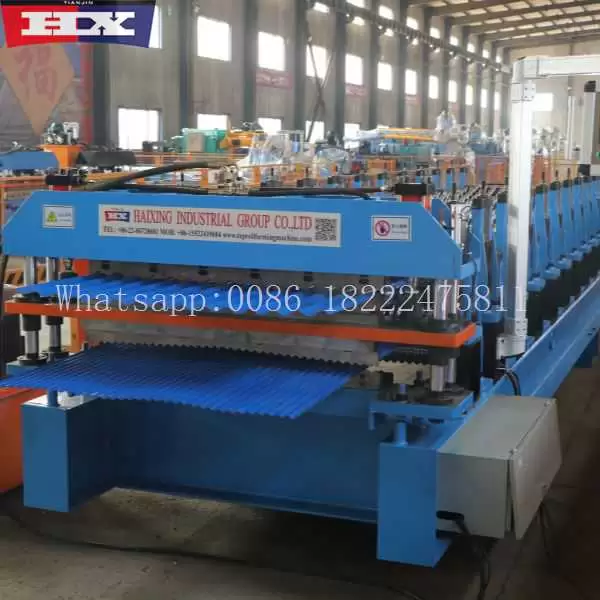 máquinas para fabricar laminas acanaladas