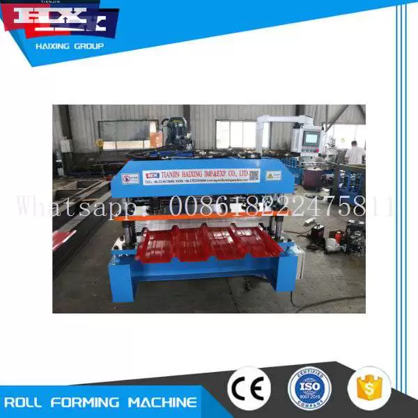 maquina de planchas de zinc trapezoidal