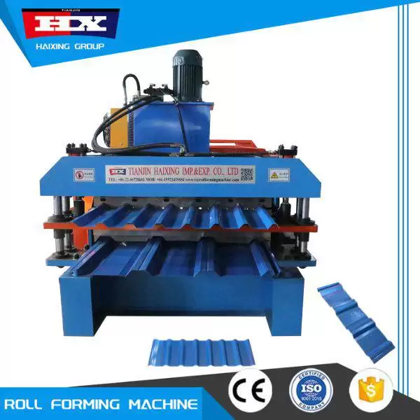 maquina acanaladora de lamina para techos R101 y AG panel