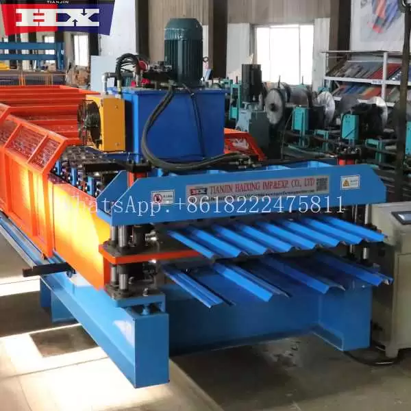 maquina acanaladora de lamina para techos R101 y AG panel