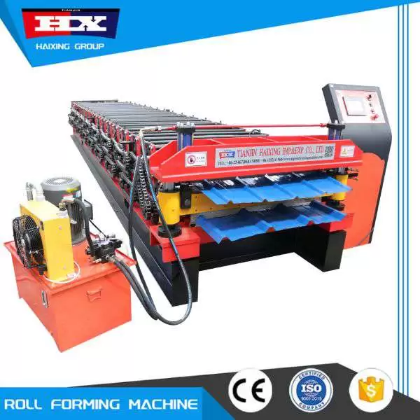 maquina para hacer lamina galvanizada de plancha R panel y AG panel