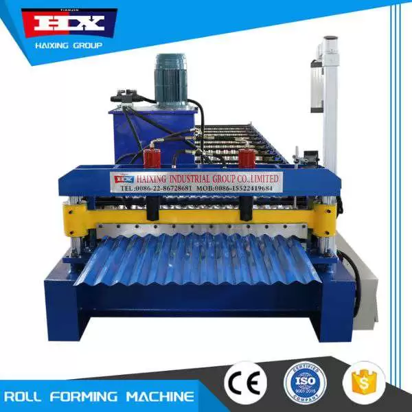 maquina para hacer laminas de techo acanalada