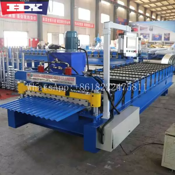 maquina para hacer laminas de techo acanalada