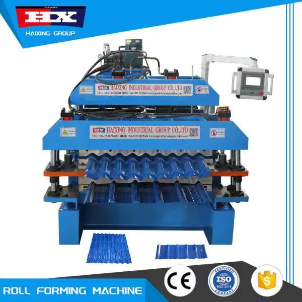 maquina para hacer tejas metalicas y plancha trapezoidal