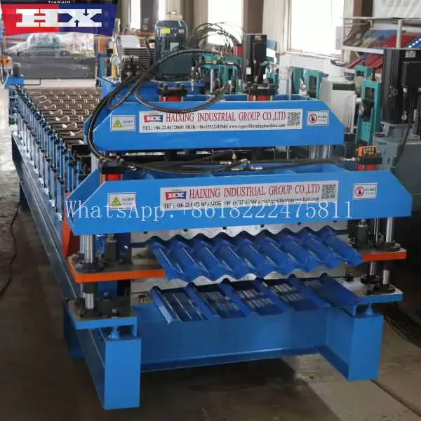 maquina para hacer tejas metalicas y plancha trapezoidal